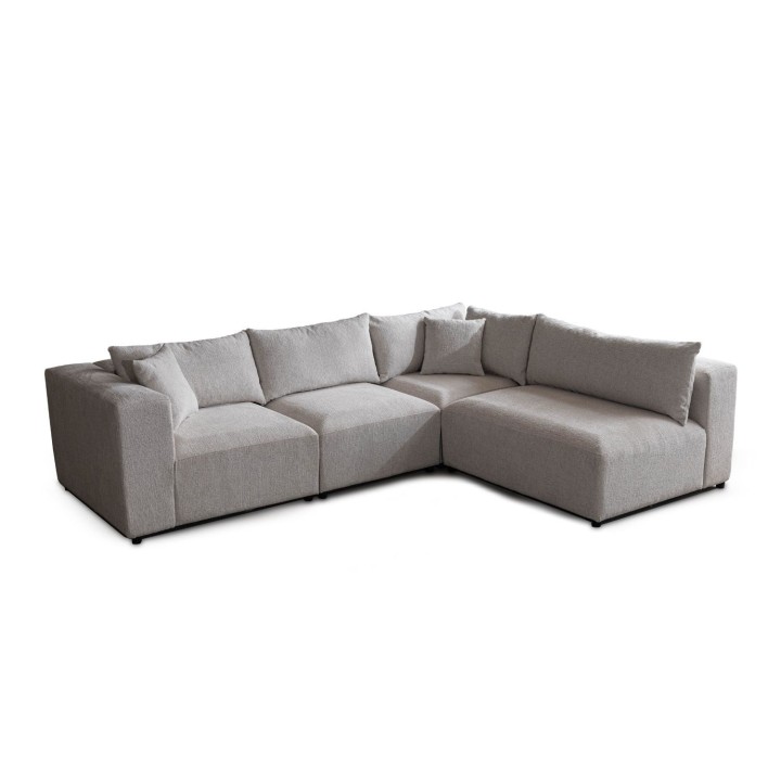 Canapé Modulable Azra Tissu Chenille