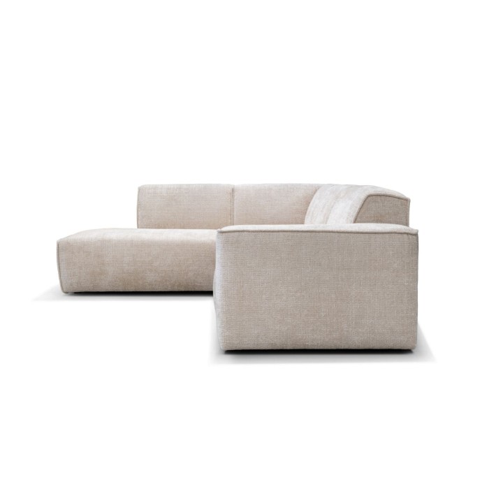 Canapé D'angle Colette tissu Marbella Beige