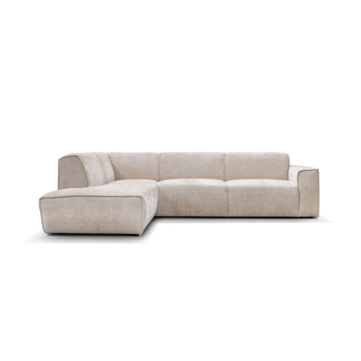 Canapé D'angle Colette tissu Marbella Beige