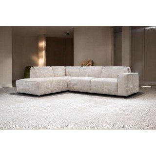 Canapé D'angle Colette tissu Marbella Beige