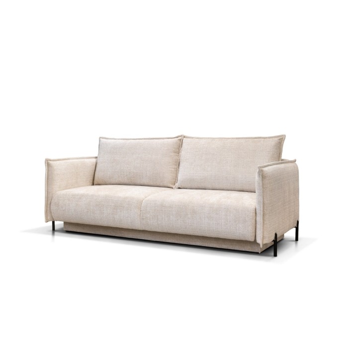 Canapé Convertible Amalfi tissus Marbella Beige