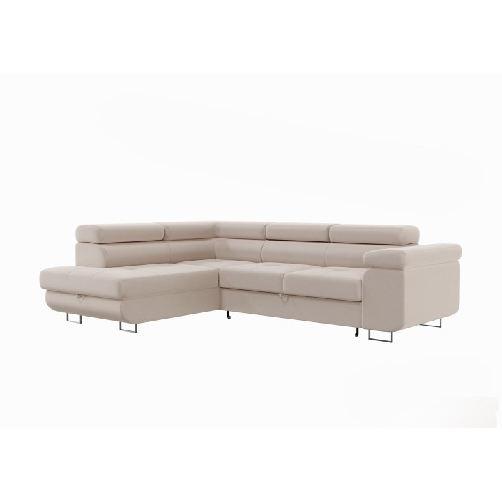 Canapé D'angle Convertible Tony Beige