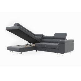 Canapé D'angle Convertible Tony Gris