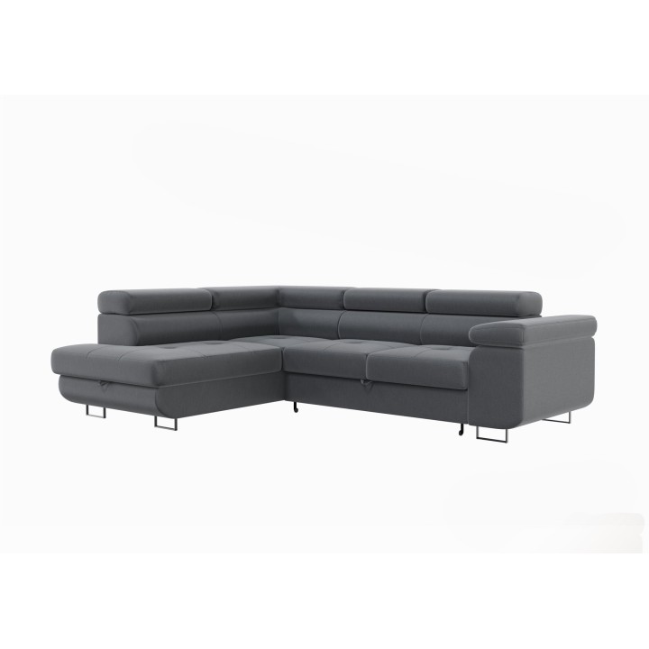 Canapé D'angle Convertible Tony Gris